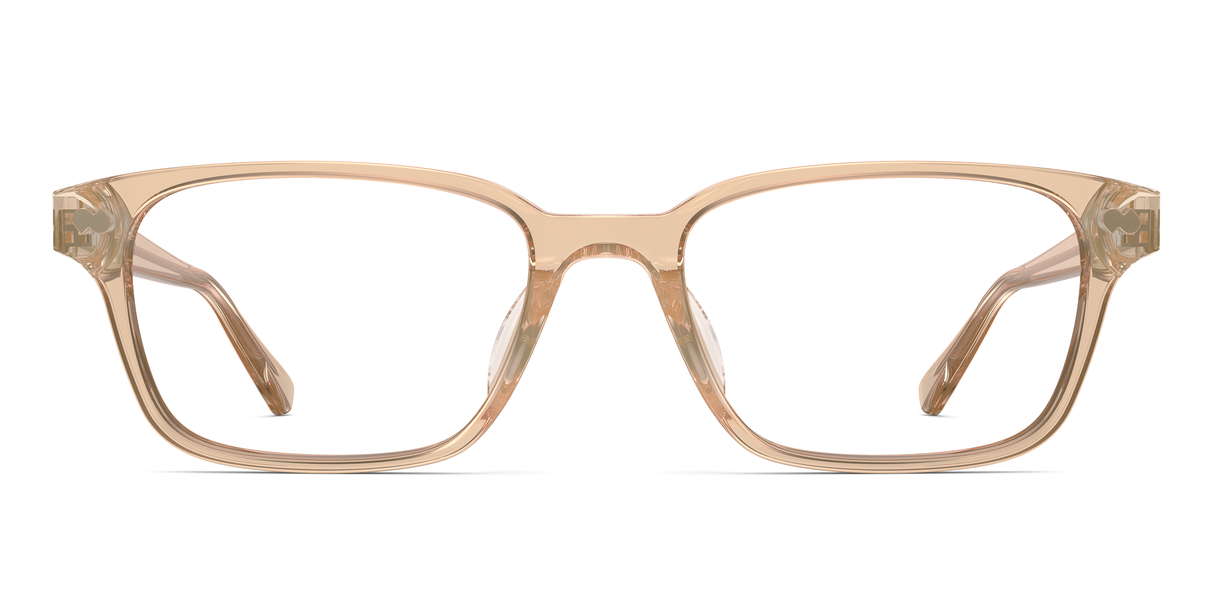 The Finley - Honey Clear – Pair Eyewear display picture 1