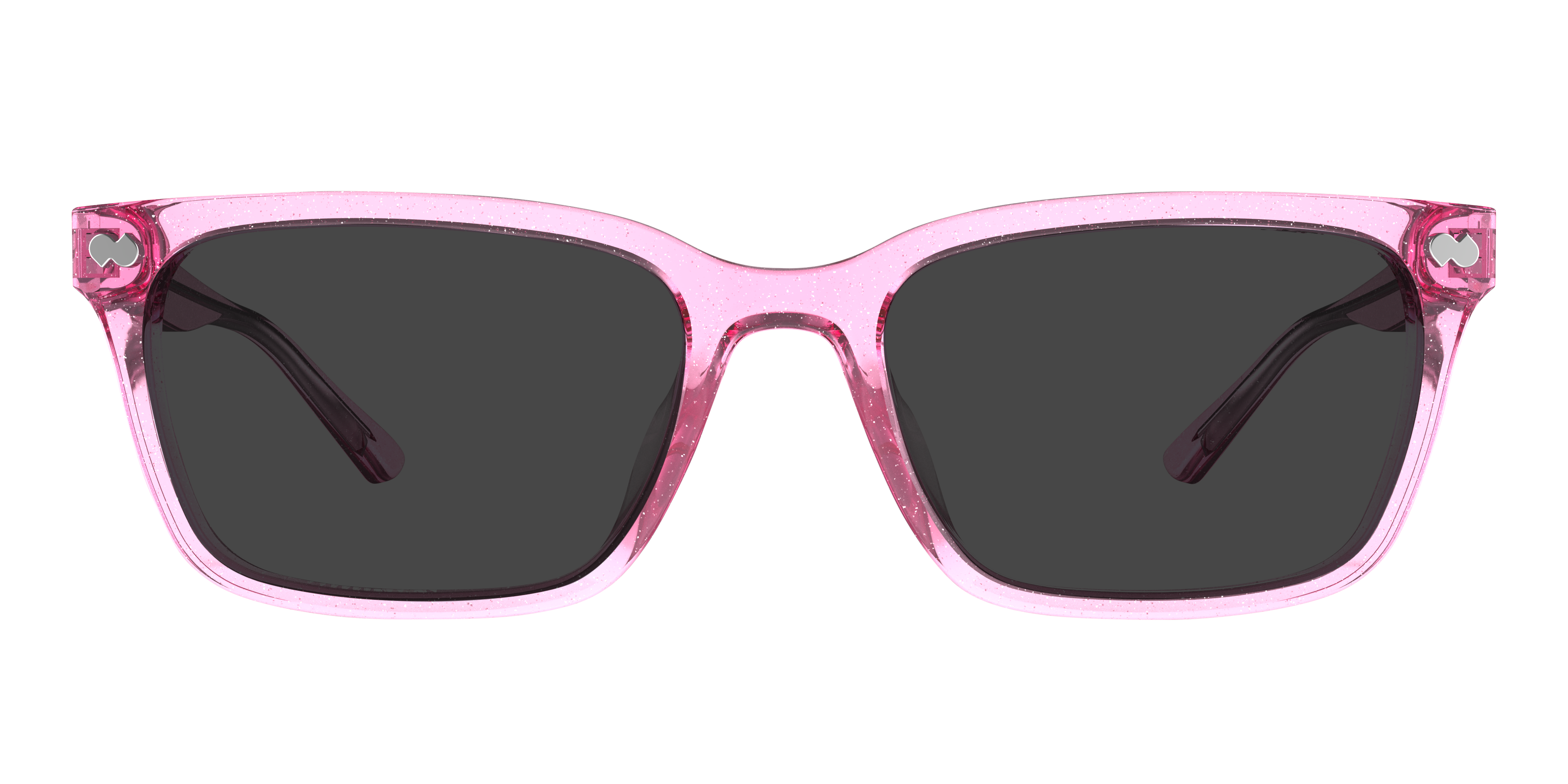 The Larkin - Pink Glitter Clear Sun – Pair Eyewear