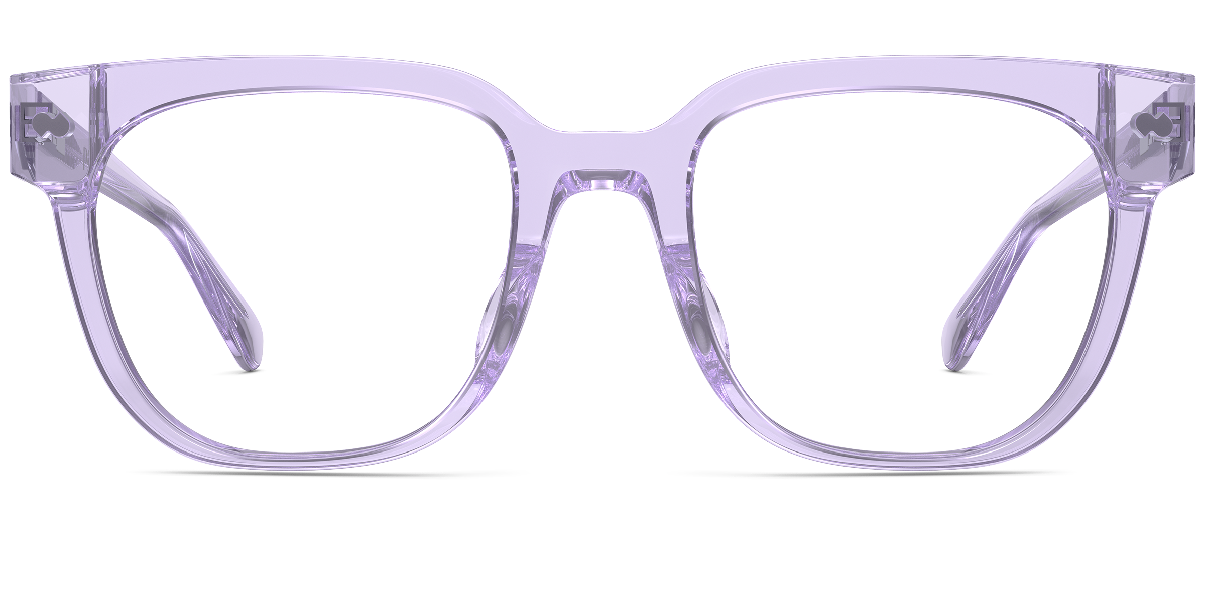 The Murphy Lavender Clear – Pair Eyewear