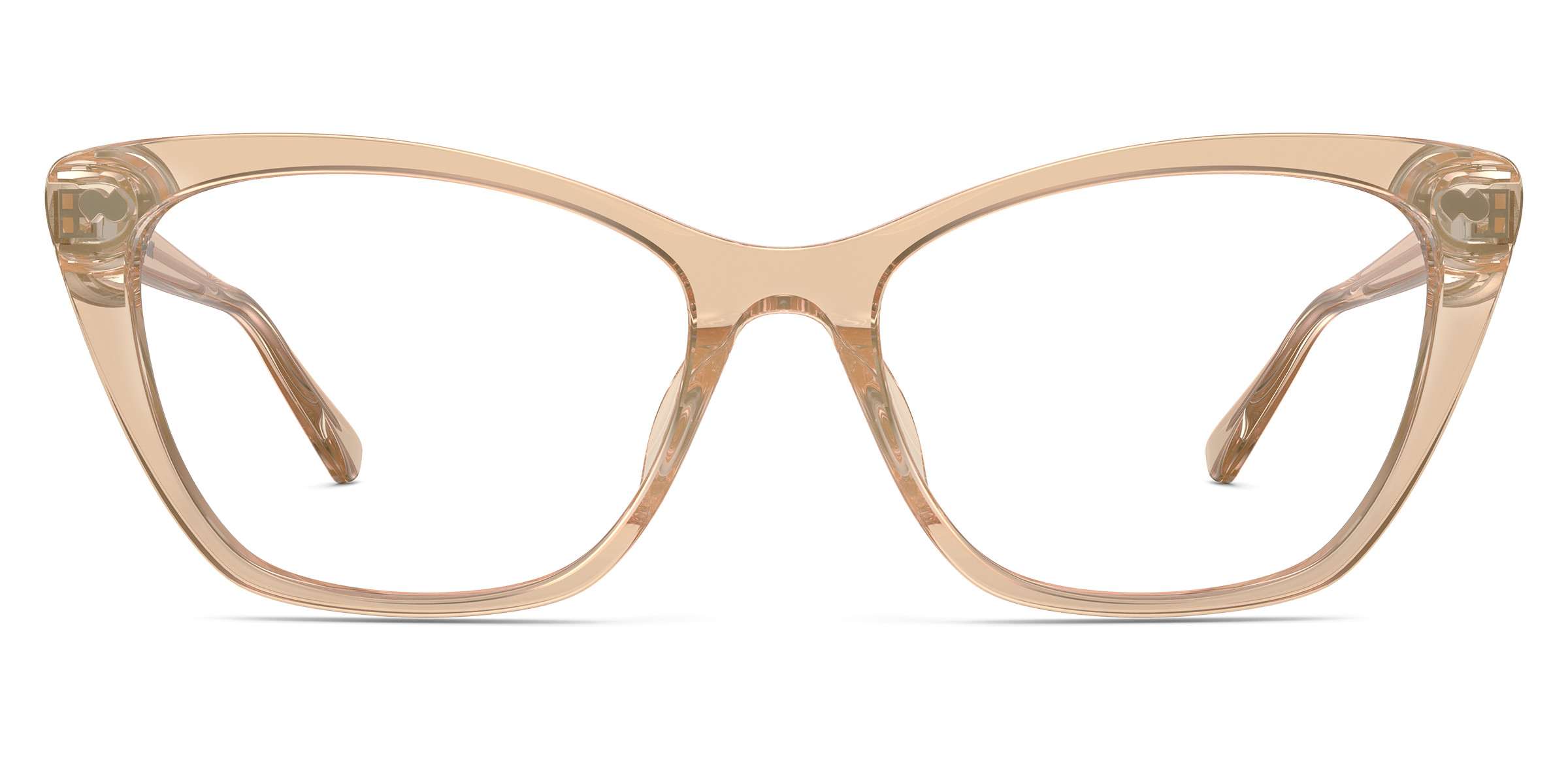 The Wanda - Honey Clear – Pair Eyewear display picture 2