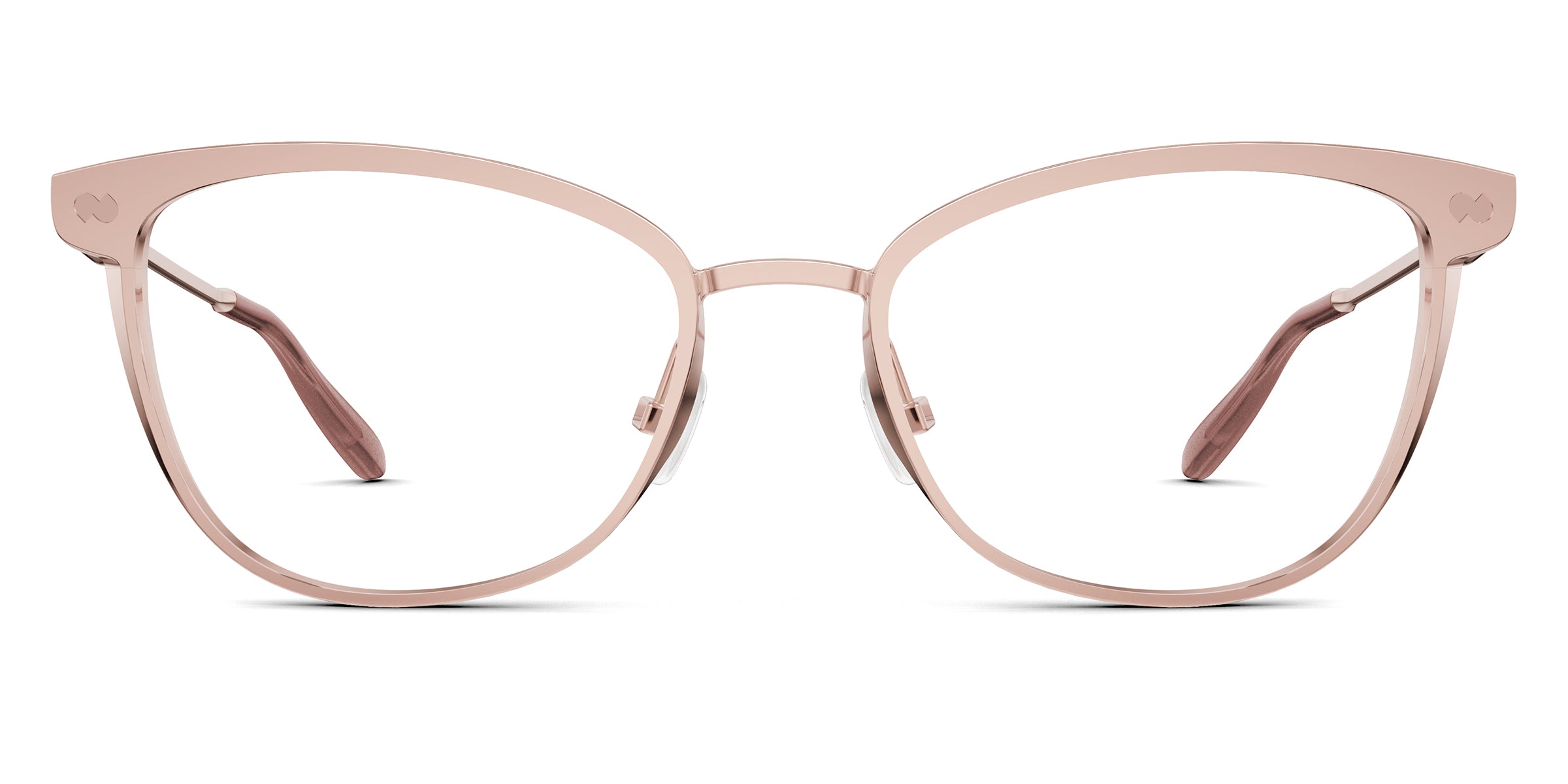 The Georgia Rose Gold Metal – Pair Eyewear - Main Image