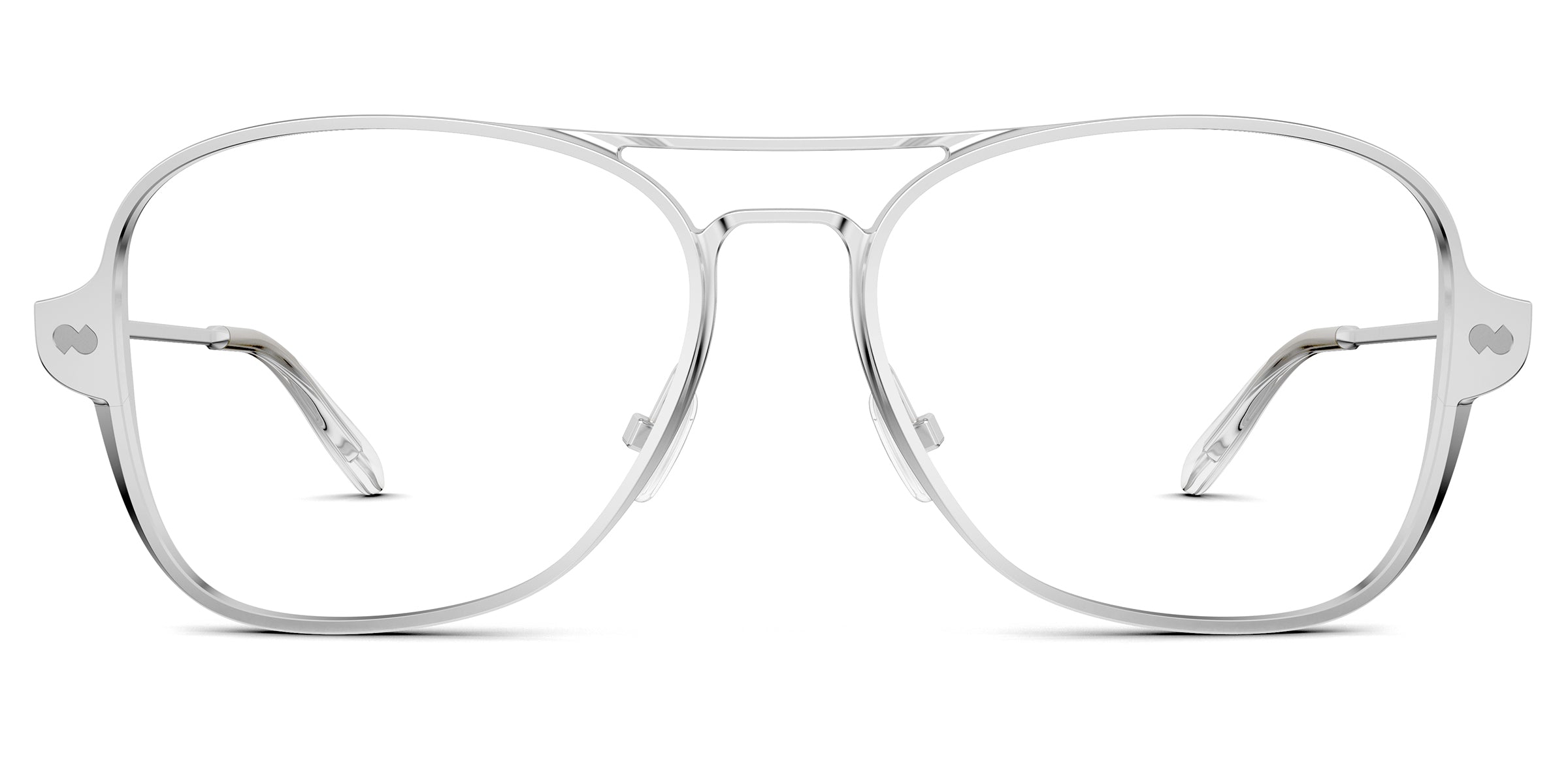 アクセサリー have a good time FRAME TOP SILVER The Vic - Silver Metal – Pair Eyewear