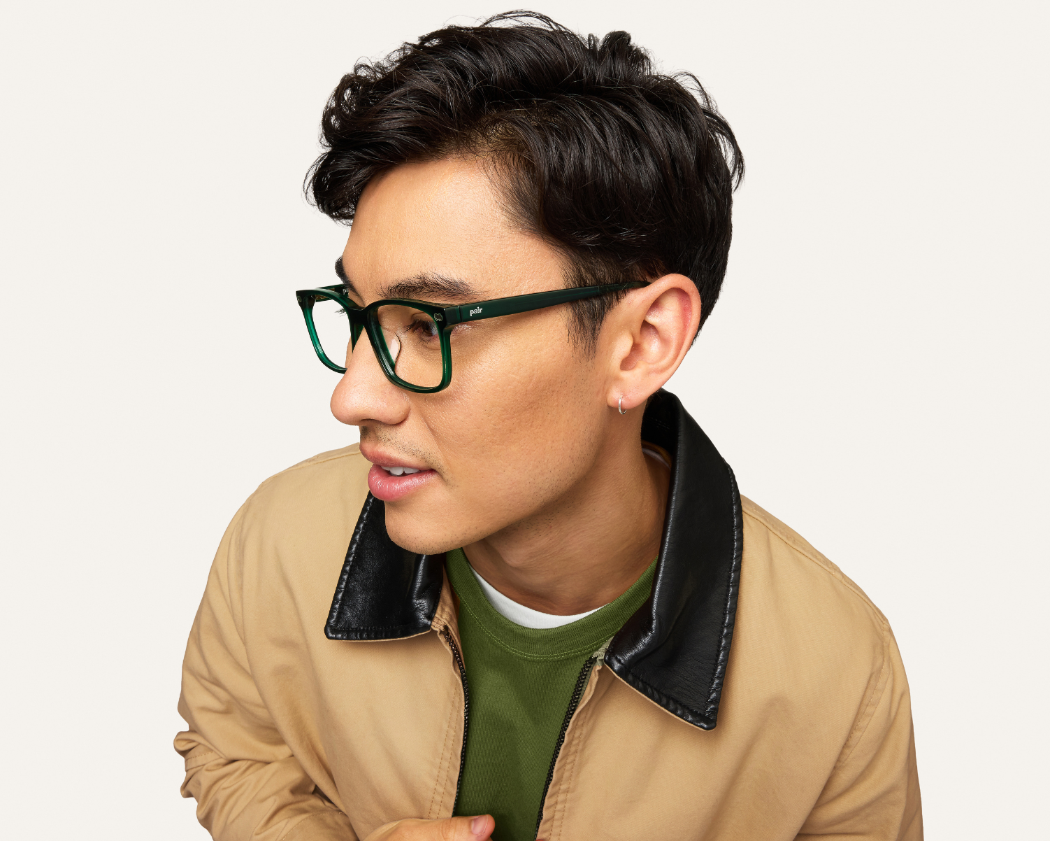 Dark Green Glasses Style Guide