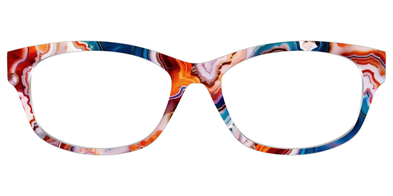 The Abroad Agate - Front Top Image - Pair Eyewear