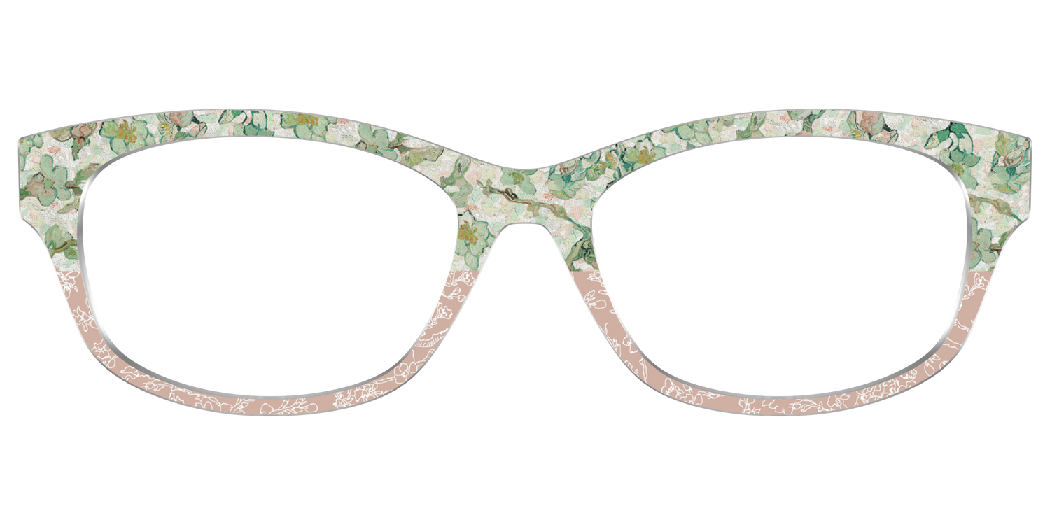 The Almond Blossom Split - Front Top Image - Pair Eyewear
