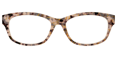 The Almond Tortoise with Gold Streaks - Front Top Thumbnail - Pair Eyewear