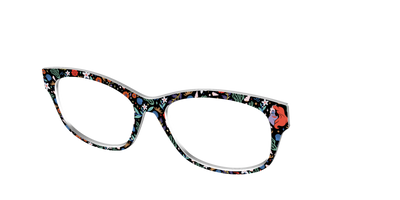 Ariel's Floral Reef - Angle Top Thumbnail - Pair Eyewear