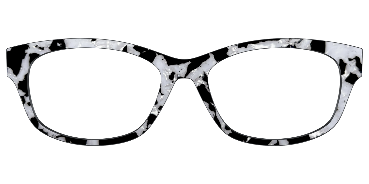 The Black & White Pearl Tortoise - Front Top Image - Pair Eyewear