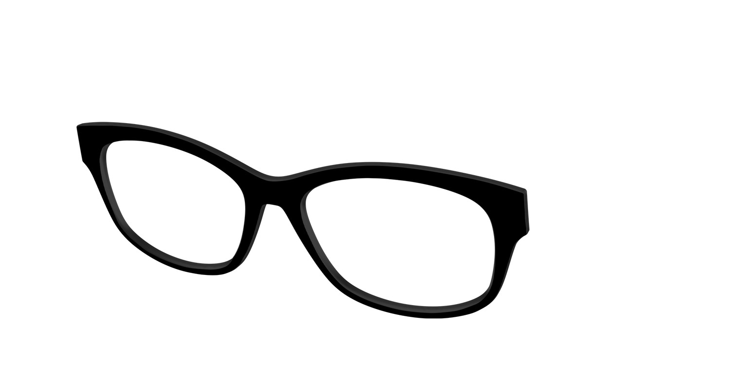 The Black - Angle Top Image - Pair Eyewear
