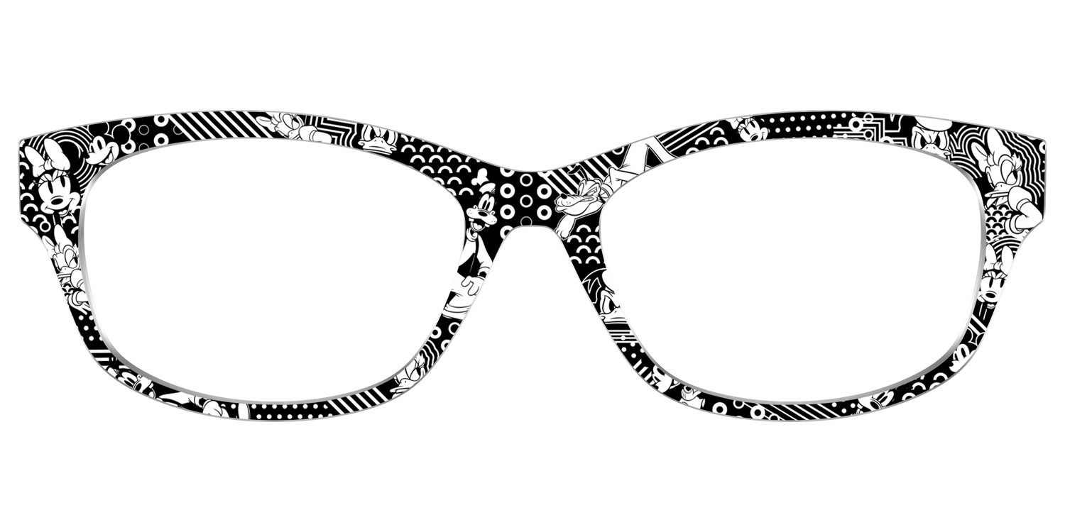 The Bold Mickey & Friends - Front Top Image - Pair Eyewear
