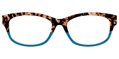The Bondi Blue Tortoise Split - Front Top Thumbnail - Pair Eyewear