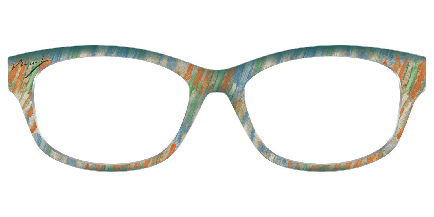 The Brush Strokes - Front Top Image - Pair Eyewear