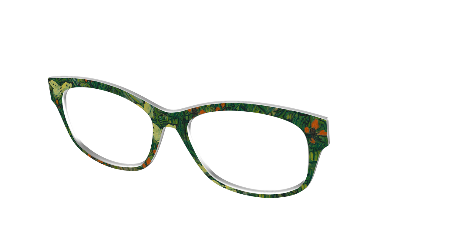 The Butterflies and Poppies - Angle Top Image - Pair Eyewear