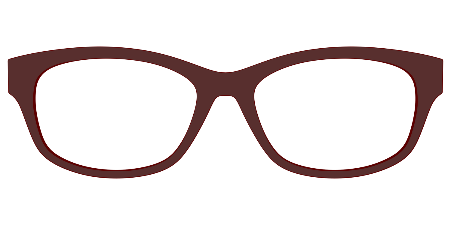 The Chocolate - Front Top Image - Pair Eyewear
