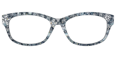 The Christmas Town Snow Globe with Holographic Glitter - Front Top Thumbnail - Pair Eyewear