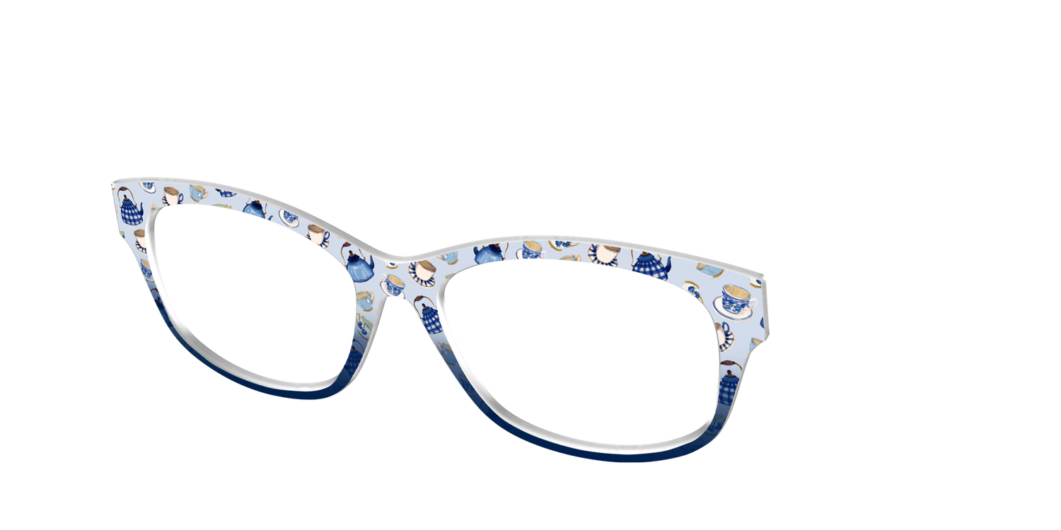 The Cozy Teacups - Angle Top Image - Pair Eyewear