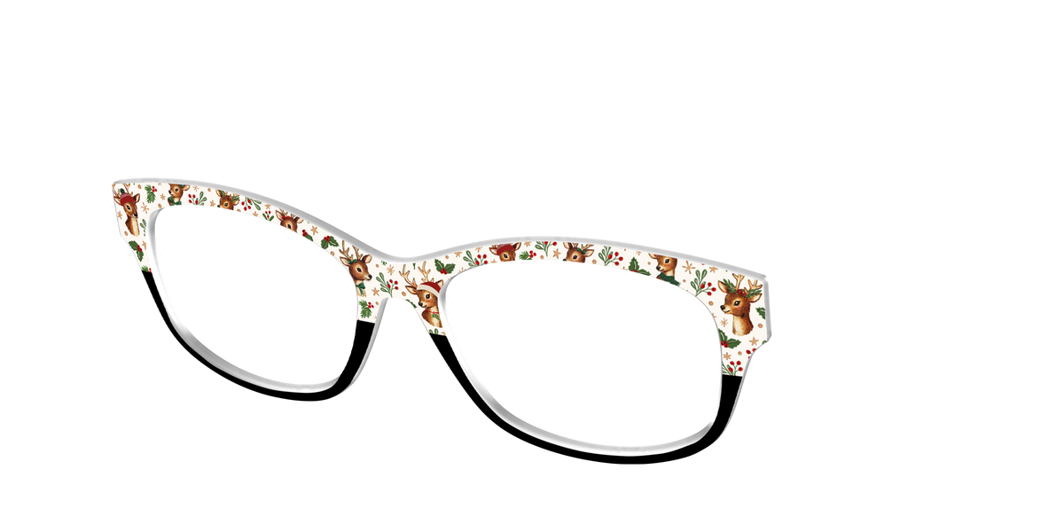 The Dashing Reindeer - Angle Top Image - Pair Eyewear