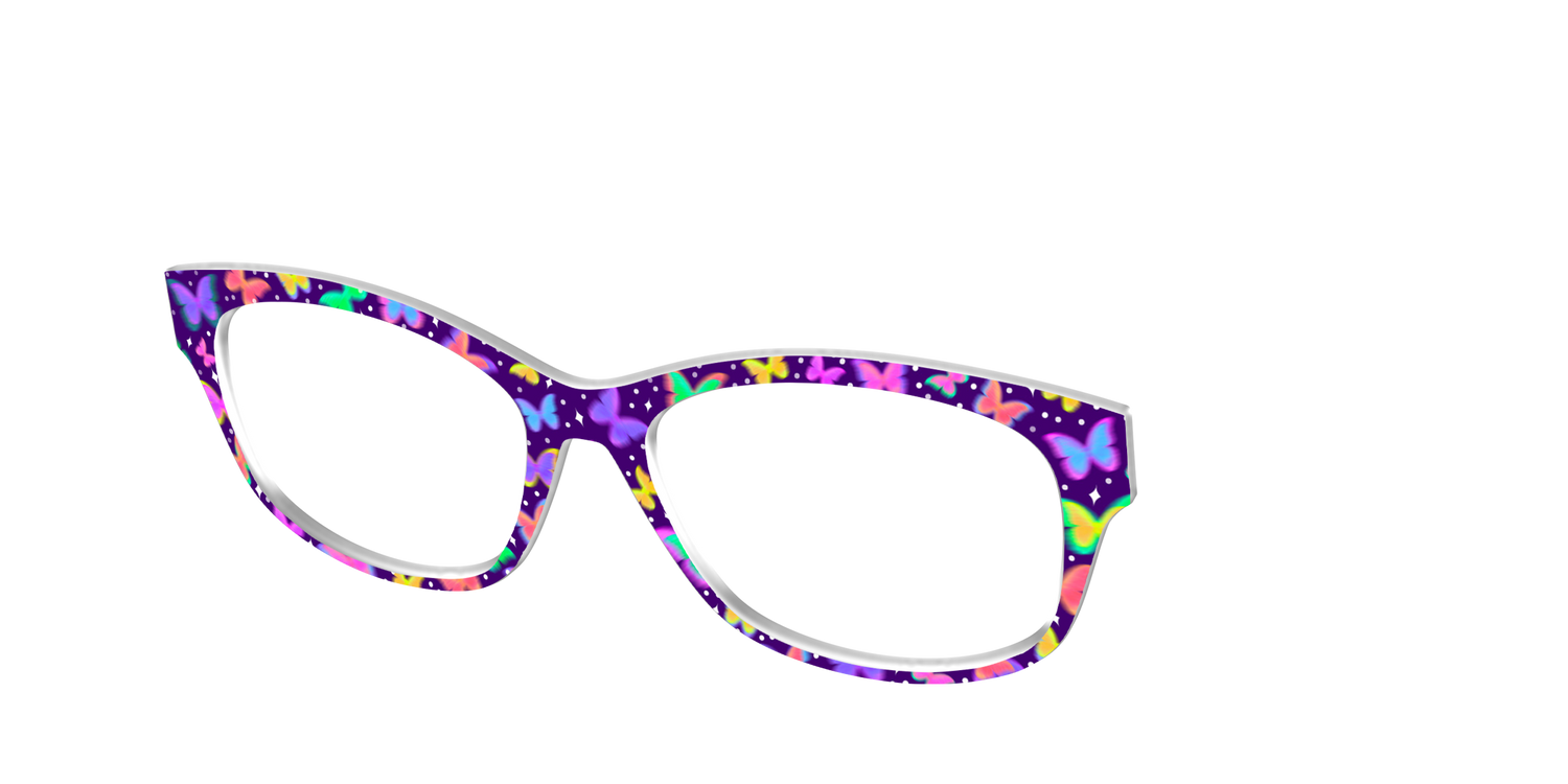 The Delicate Butterflies - Angle Top Image - Pair Eyewear
