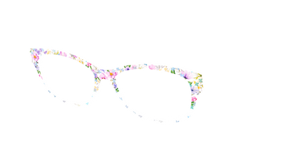 The Delicate Flower Crown with Butterfly Glitter - Angle Top Thumbnail - Pair Eyewear