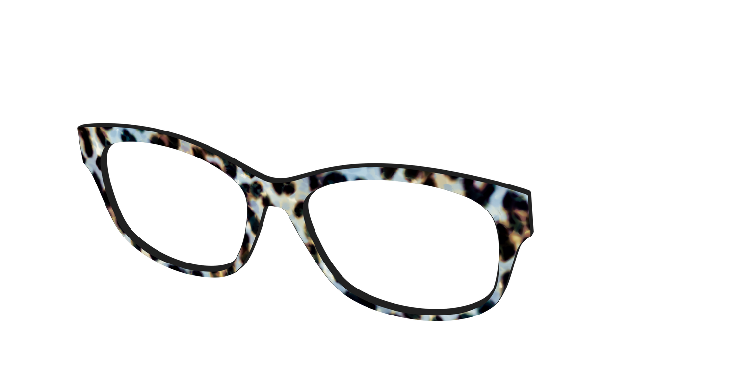 The Earl Grey Tortoise - Angle Top Image - Pair Eyewear