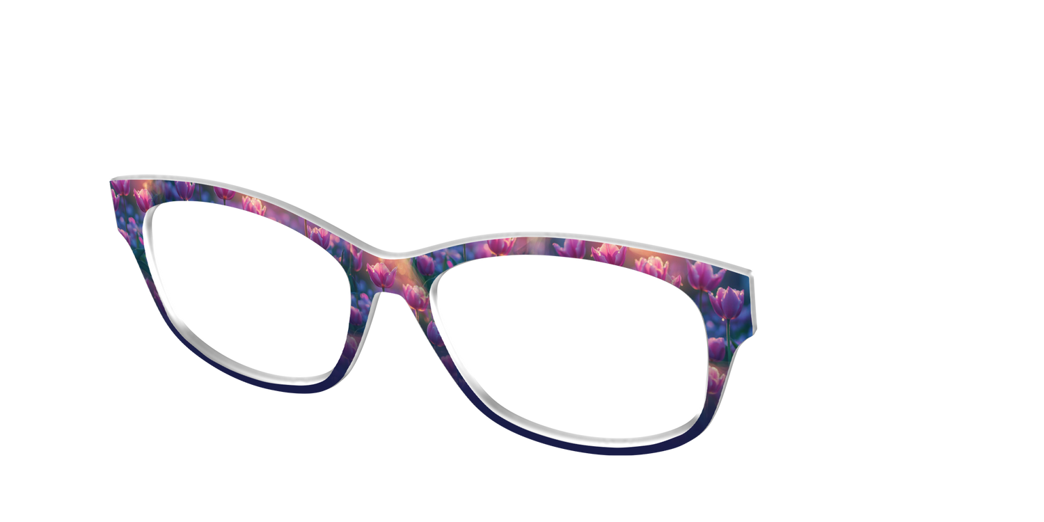 The Ethereal Blooms - Angle Top Image - Pair Eyewear