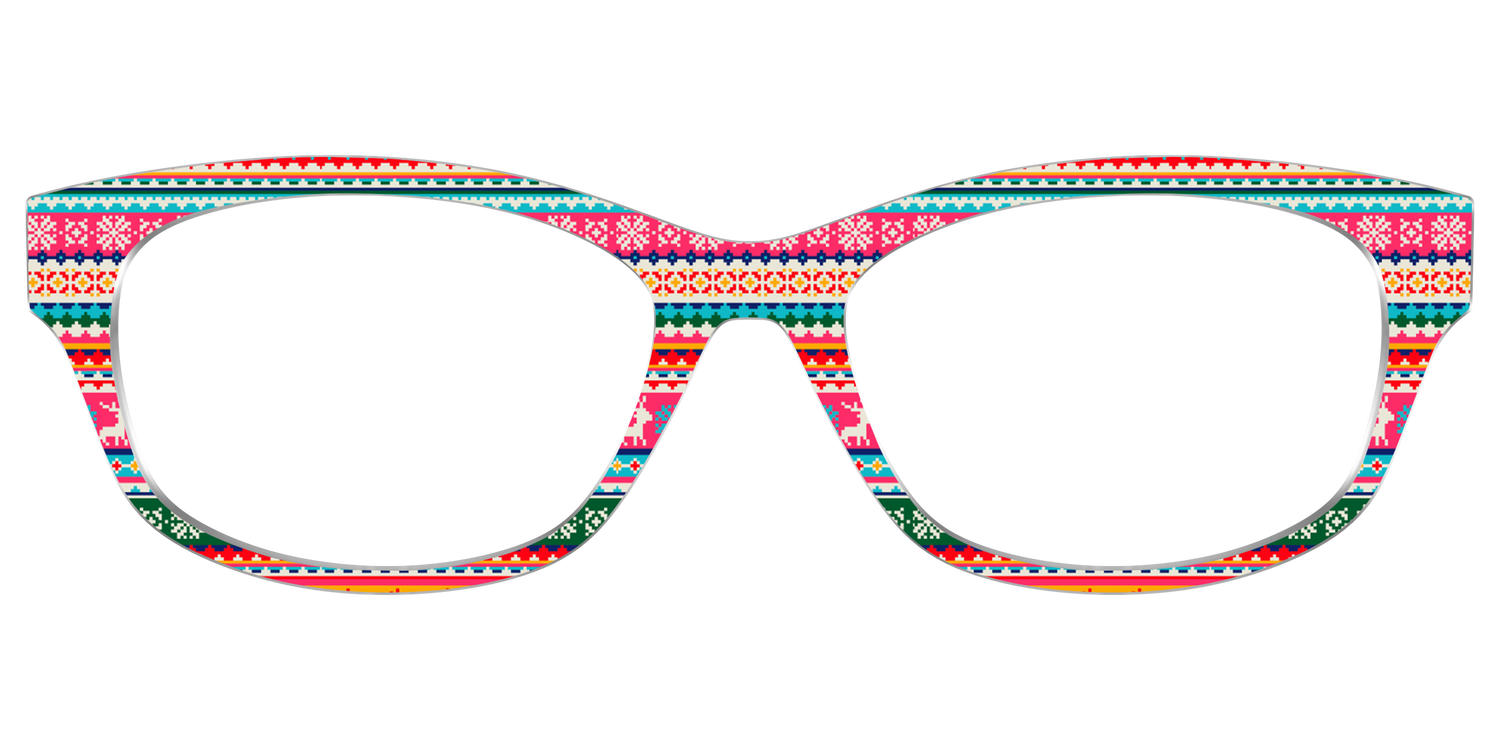 The Festive Fair Isle - Front Top Image - Pair Eyewear