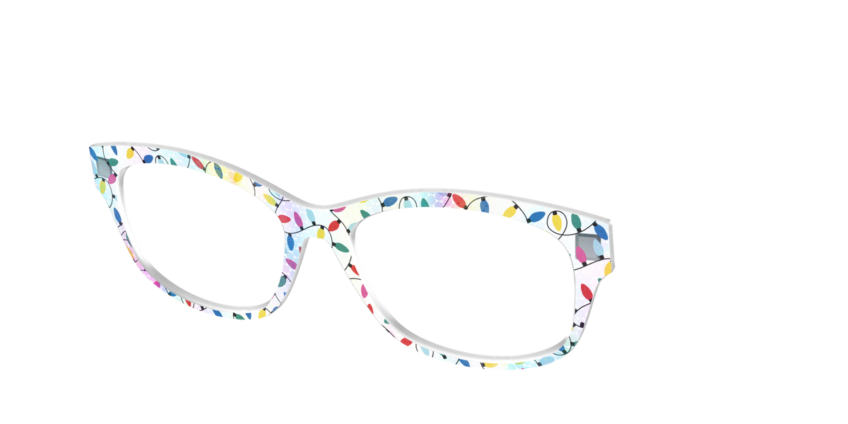 The Festive Lights Crystal - Angle Top Image - Pair Eyewear