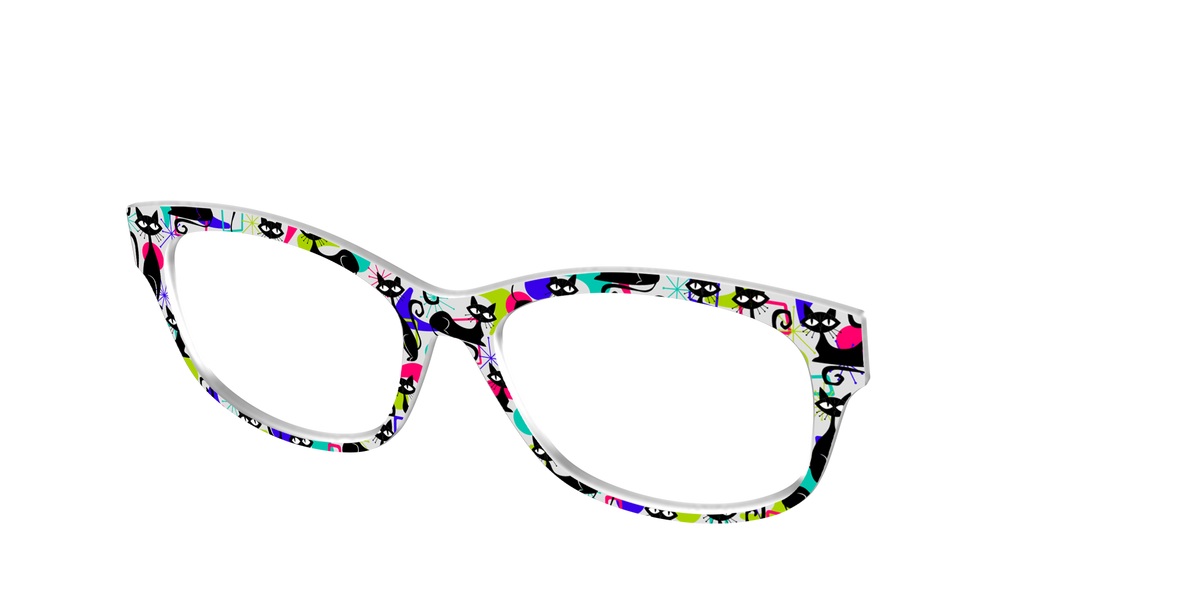 The Futuristic Felines - Angle Top Image - Pair Eyewear