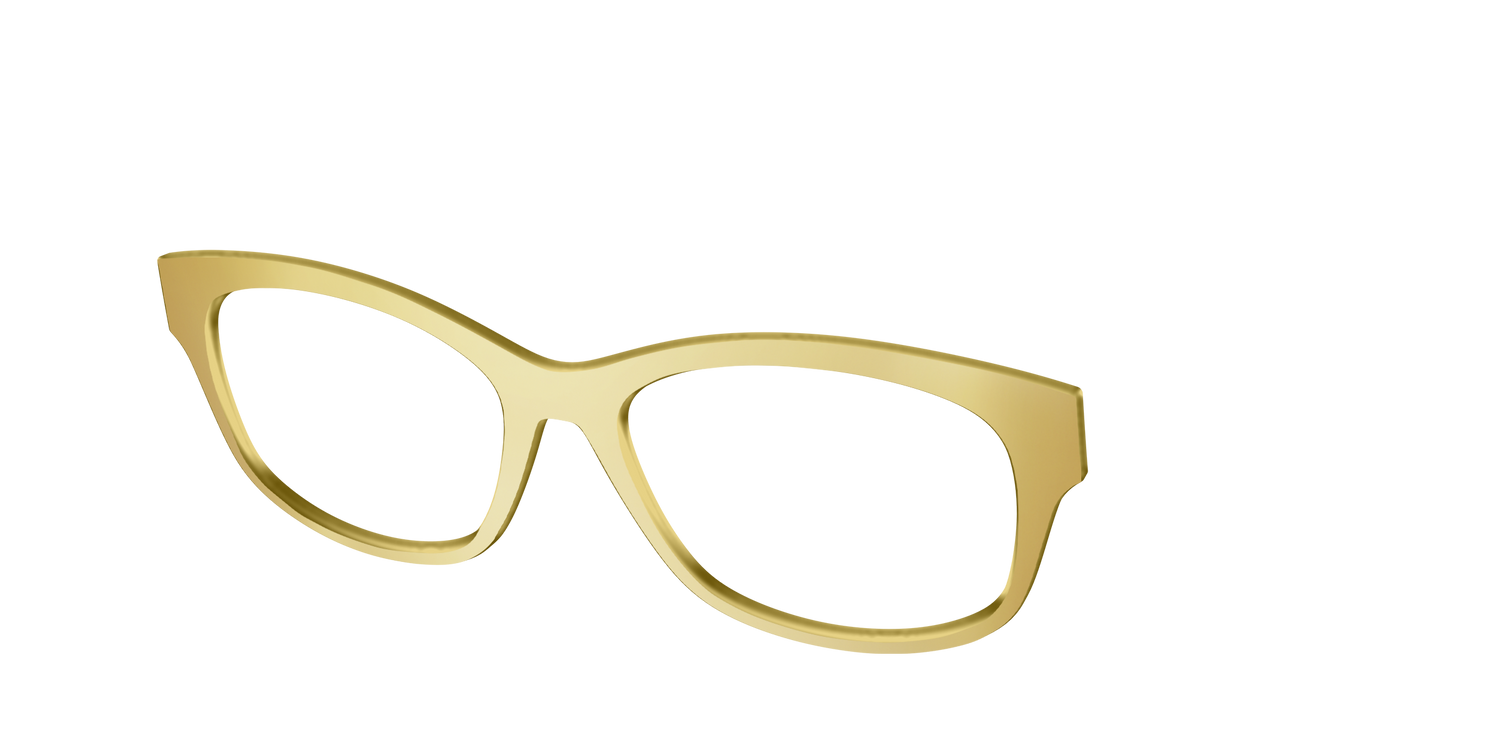 The Gold Mirror - Angle Top Image - Pair Eyewear