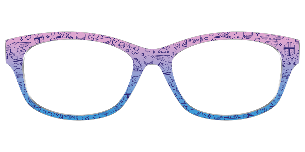 Grogu™ Galaxy Gradient - Front Top Image - Pair Eyewear