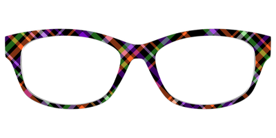 The Hexed Plaid - Front Top Thumbnail - Pair Eyewear