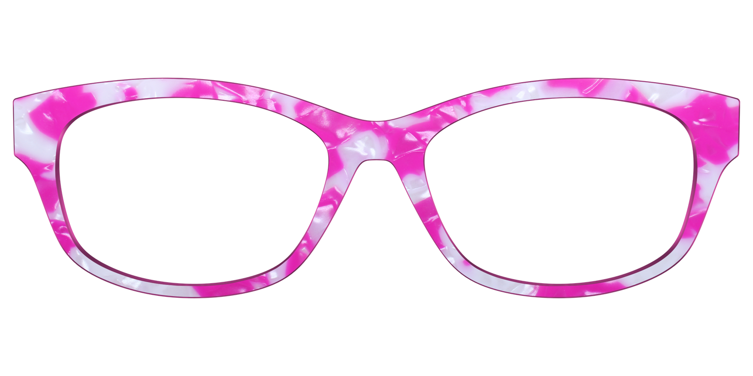 The Hot Pink Pearl Tortoise - Front Top Image - Pair Eyewear