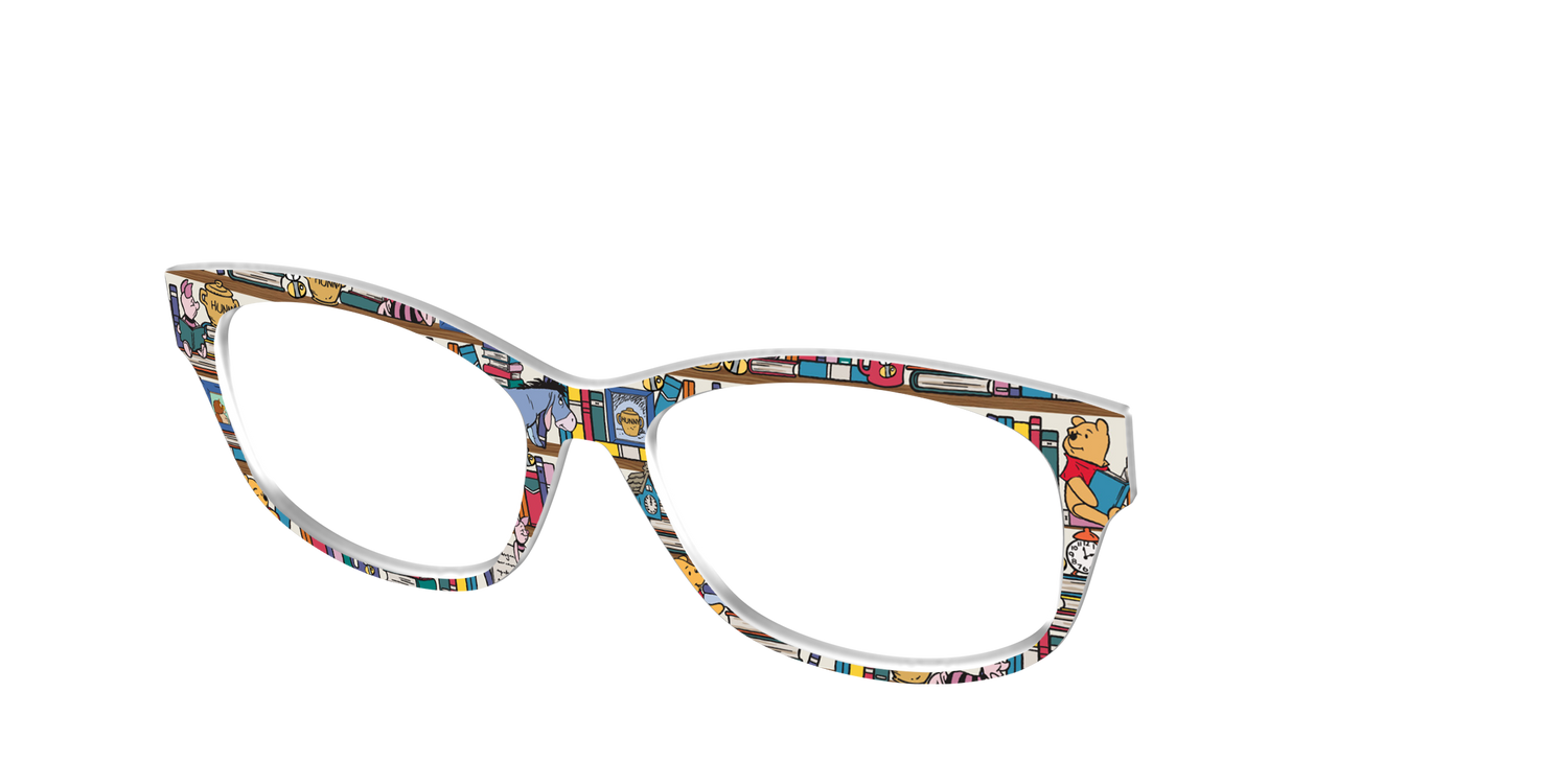 Hundred Acre Bookshelf - Angle Top Image - Pair Eyewear