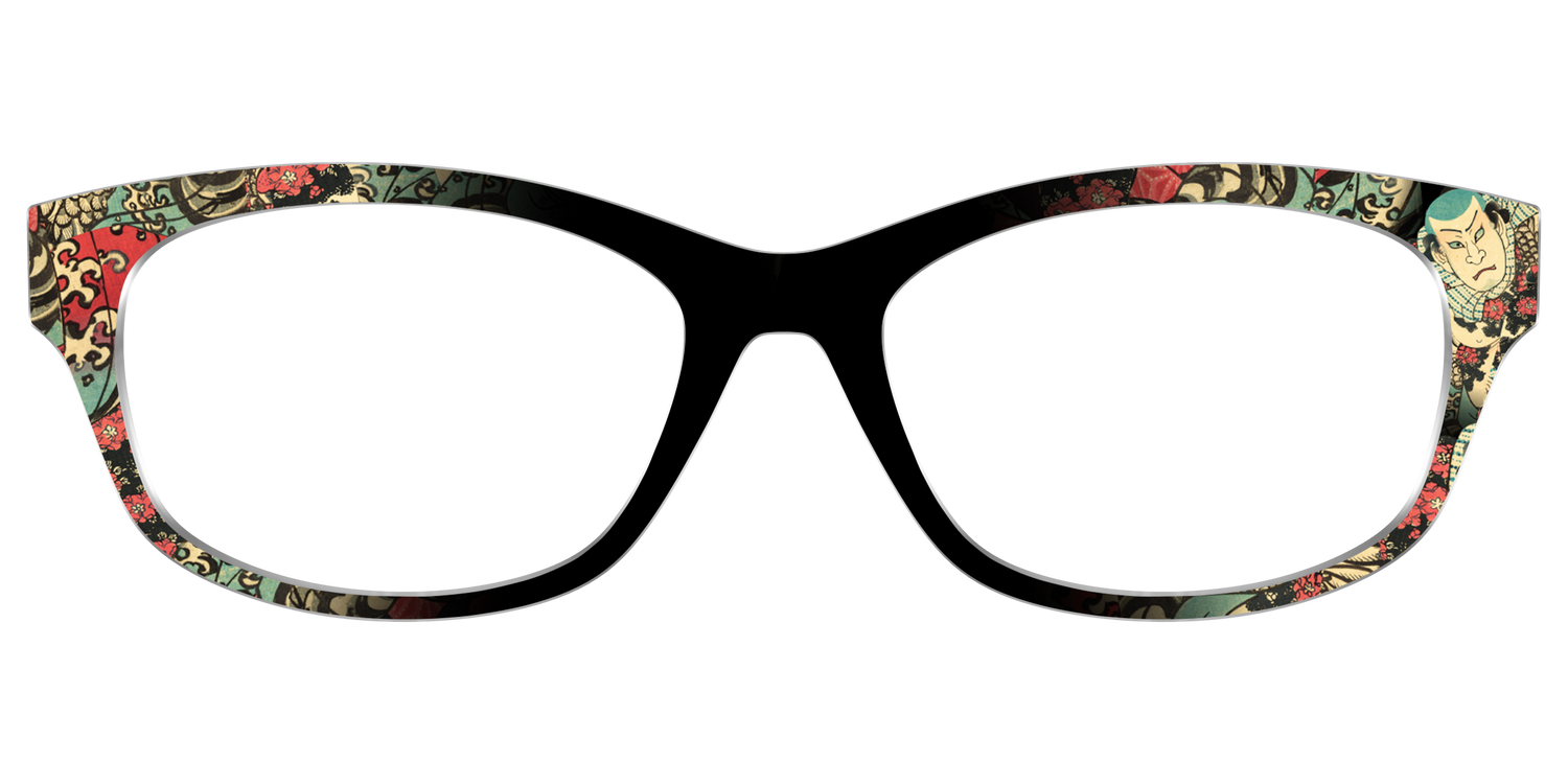 Kunisada Actor - Front Top Image - Pair Eyewear