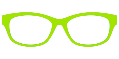 The Lime Green - Front Top Thumbnail - Pair Eyewear