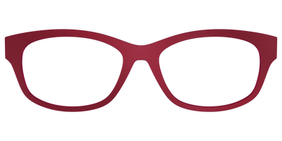 The Matte Burgundy - Front Top Thumbnail - Pair Eyewear