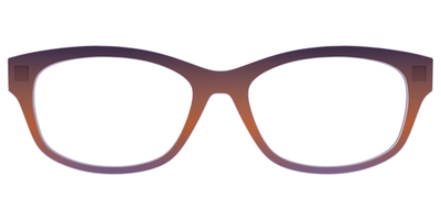 The Matte Midnight to Violet Gradient - Front Top Thumbnail - Pair Eyewear
