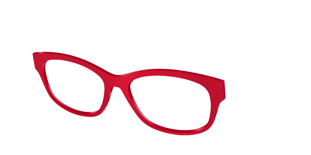 The Matte Red - Angle Top Image - Pair Eyewear