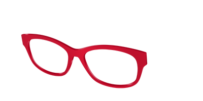 The Matte Red - Angle Top Thumbnail - Pair Eyewear