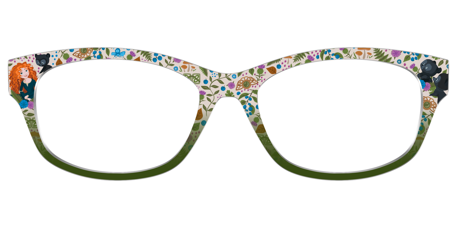 Merida's Brave and Bold Floral - Front Top Image - Pair Eyewear