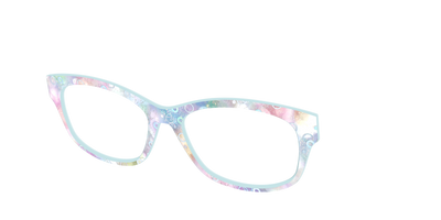 The Mermaid Bokeh with Bubble Glitter - Angle Top Thumbnail - Pair Eyewear