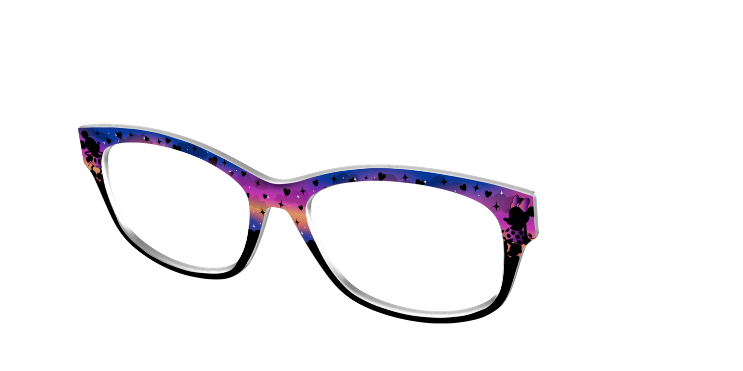 The Mickey & Minnie Shadow Play - Angle Top Image - Pair Eyewear