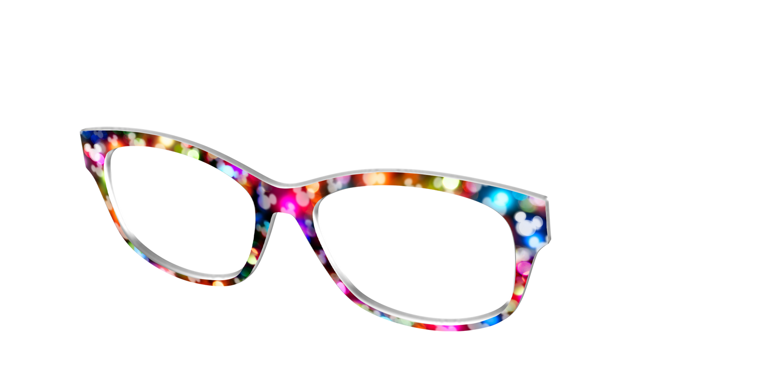 The Mickey Bokeh - Angle Top Image - Pair Eyewear