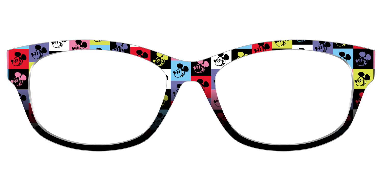 The Mickey Check - Front Top Image - Pair Eyewear