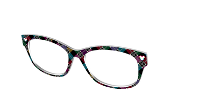 The Mickey Plaid - Angle Top Thumbnail - Pair Eyewear