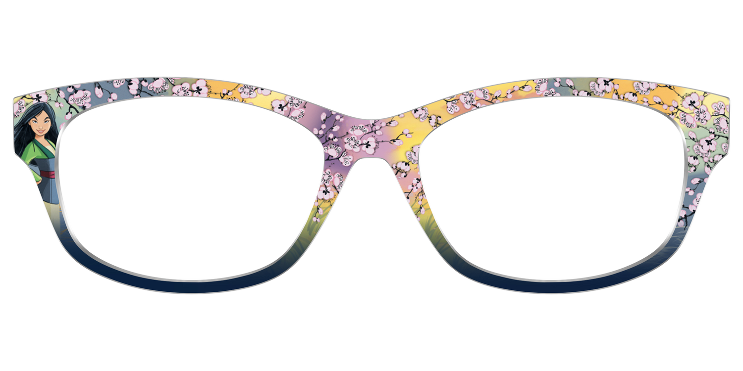 Mulan's Plum Blossoms - Front Top Image - Pair Eyewear