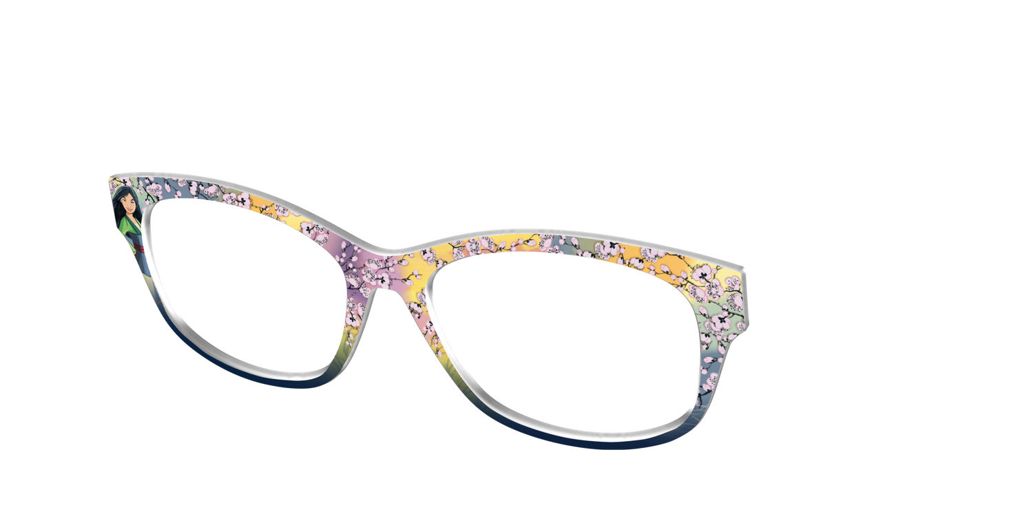 Mulan's Plum Blossoms - Angle Top Image - Pair Eyewear
