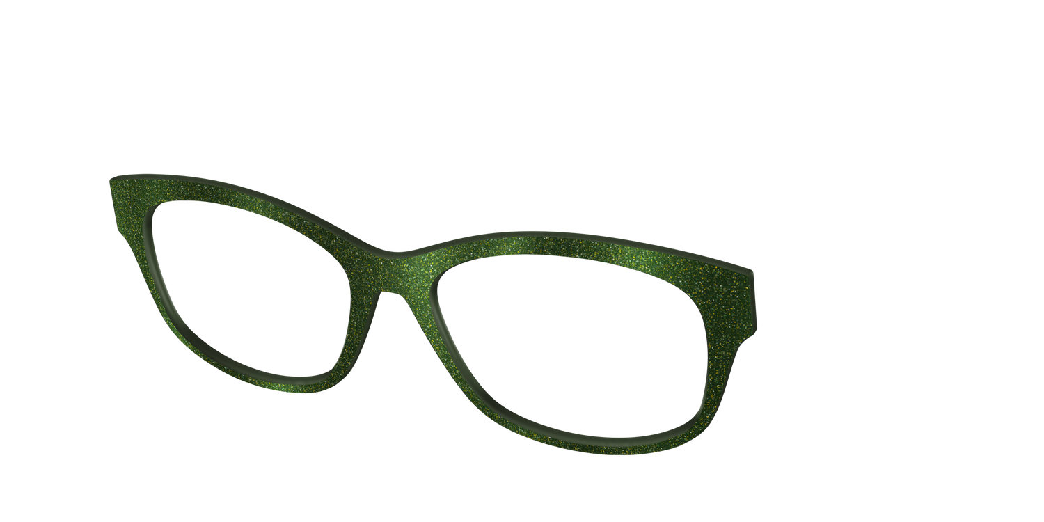 The Olive Shimmer - Angle Top Image - Pair Eyewear
