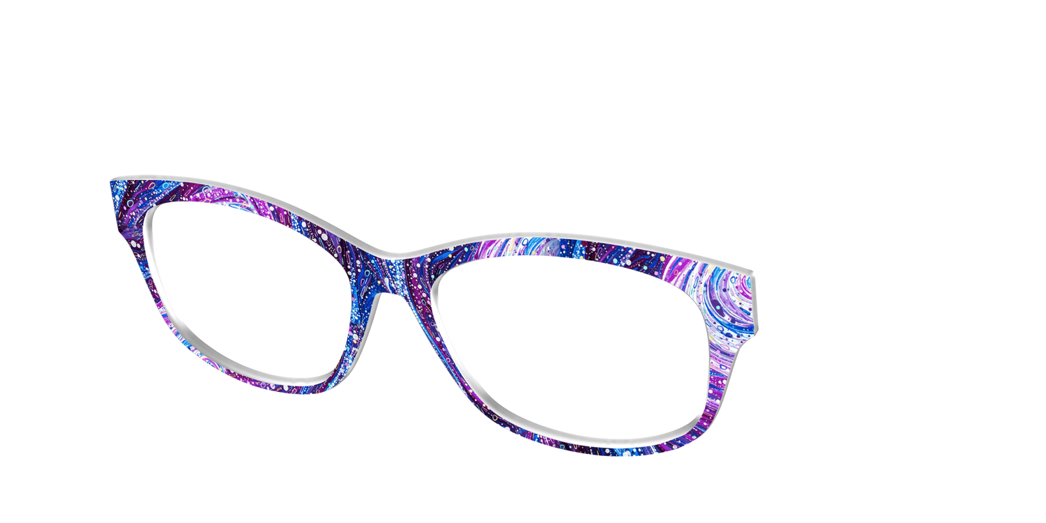 The Orchid Kaleidoscope - Angle Top Image - Pair Eyewear