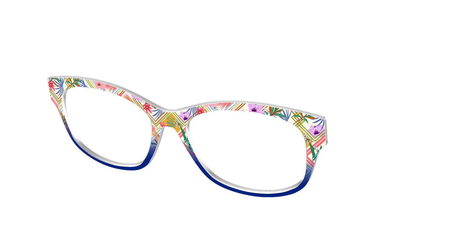 The Patchwork Scarves - Angle Top Image - Pair Eyewear
